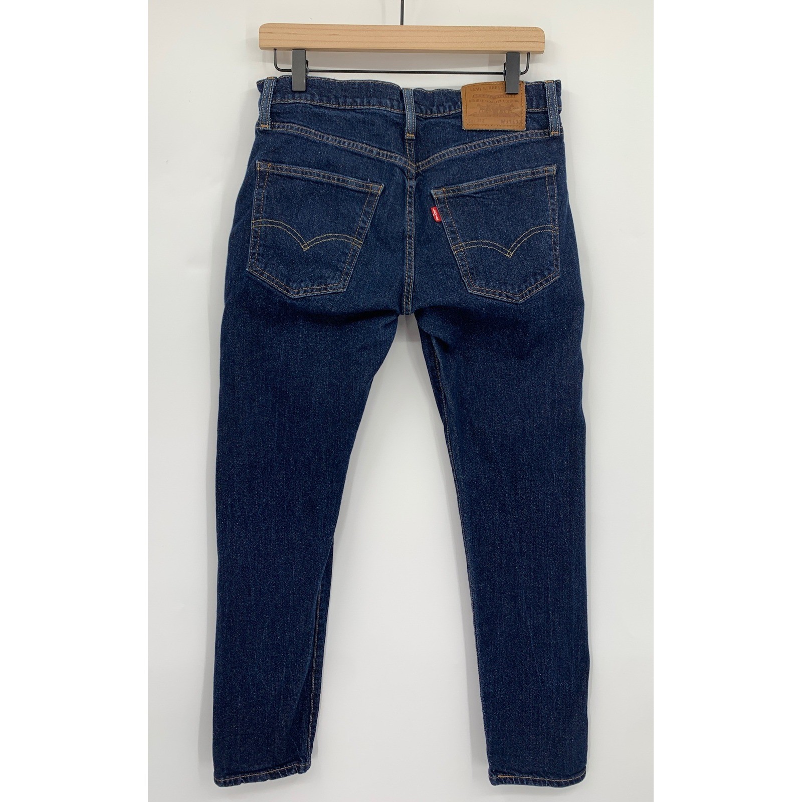 Levis 512 Jeans Mend 31×30 Blue Slim Taper Dark Wash Denim Pants