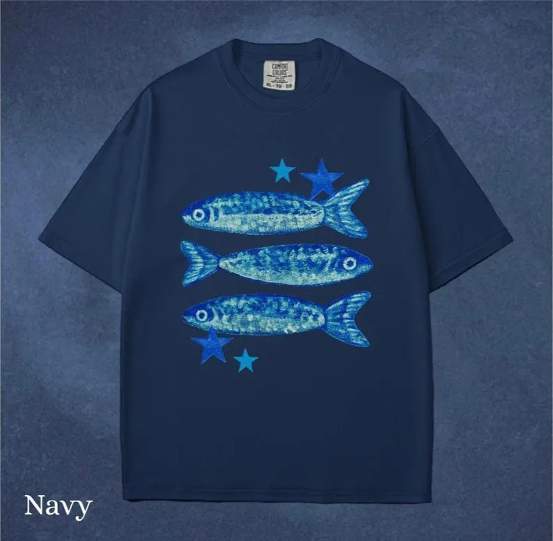Blue Star Sardines Coastal Comfort Tee
