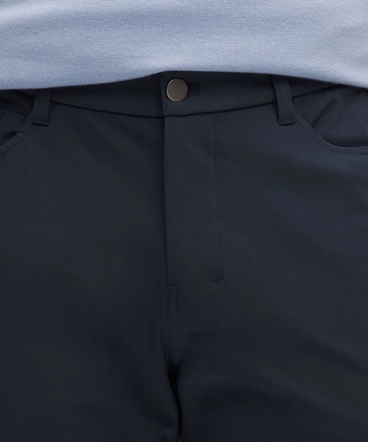 Lululemon ABC 5-Pocket Pant Classic Fit Warpstreme True Navy 32L – Mens Size 32