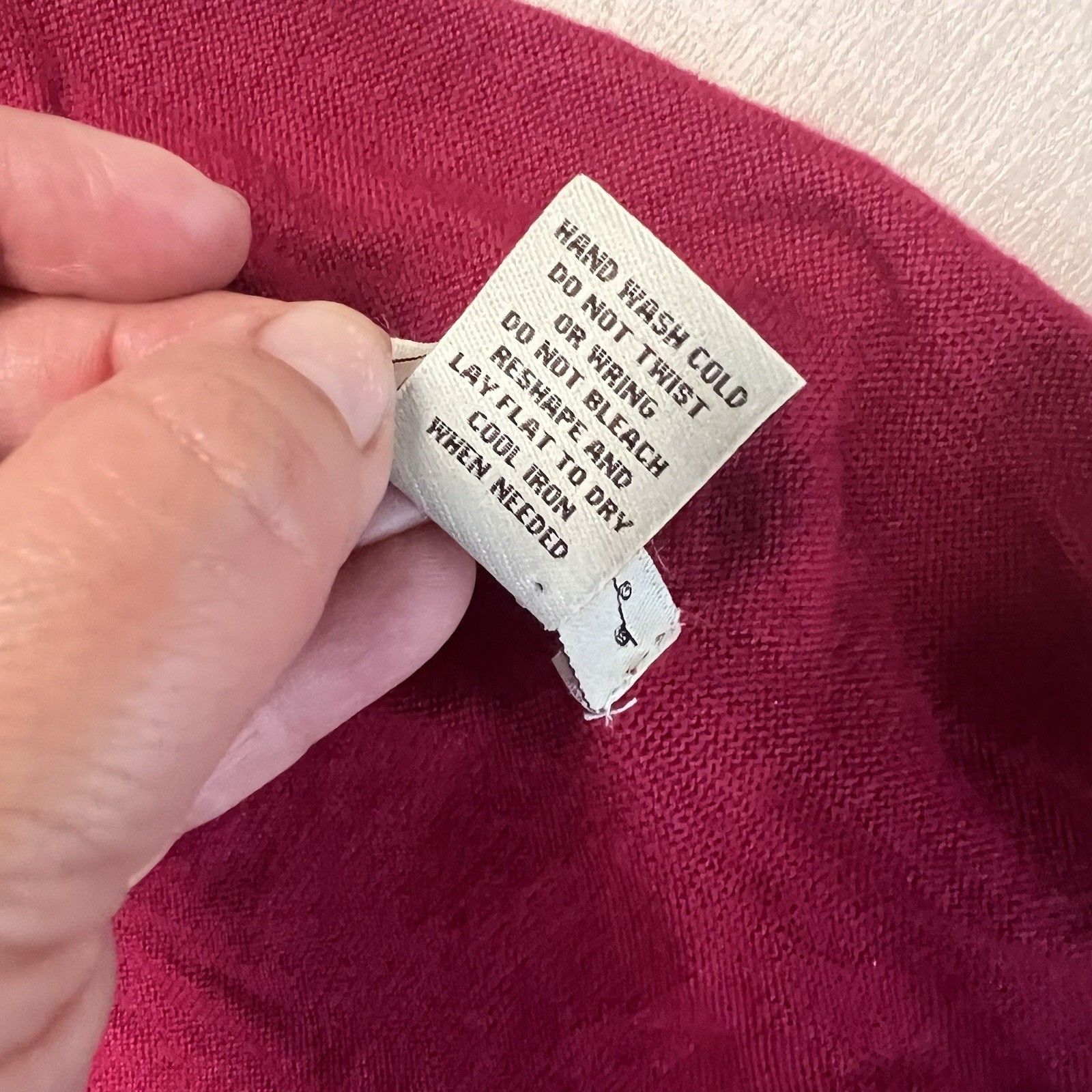 Topin Dark Magenta Cardigan Sweater Duster Medium Boutique Cabincore Quiet Lux