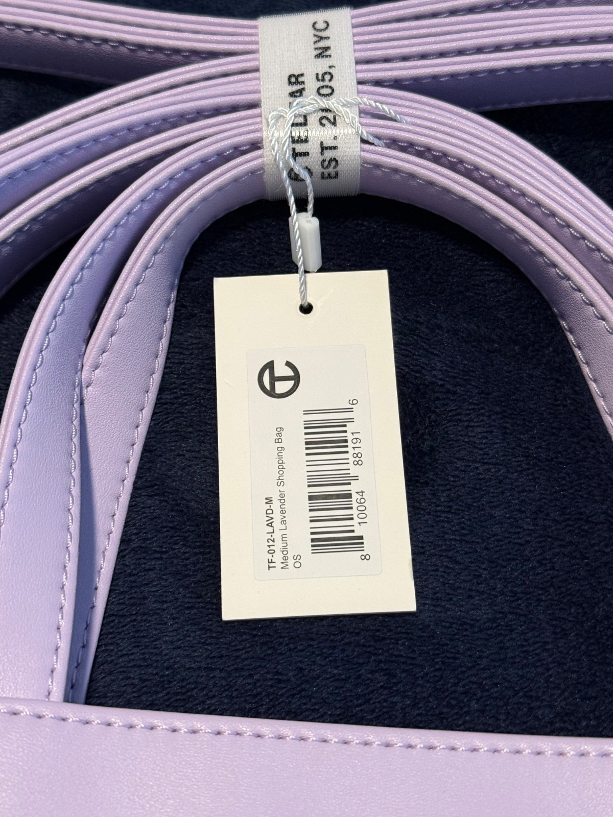 Telfar Medium Size Shopping Bag – Lavendar Color