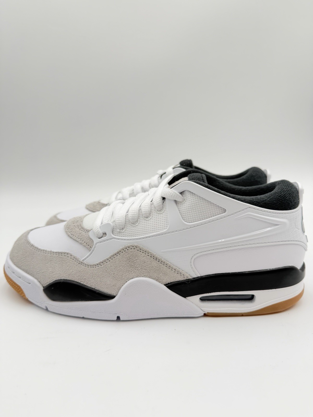 Nike Men’s Air Jordan 4 RM Size 8.5 Military Black White |FQ7939-110|