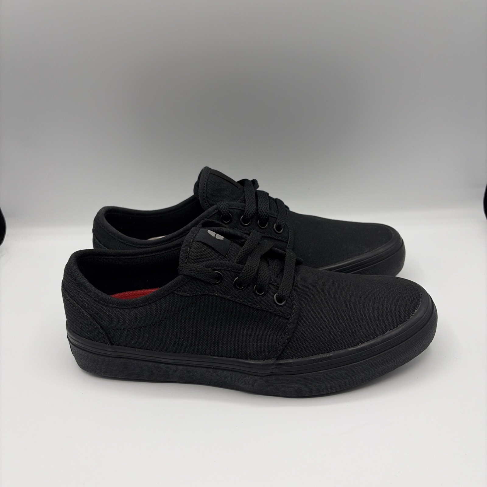 Shoes For Crews Merlin Work Shoe ,Slip Resistant, Water Resistant – Black Canvas