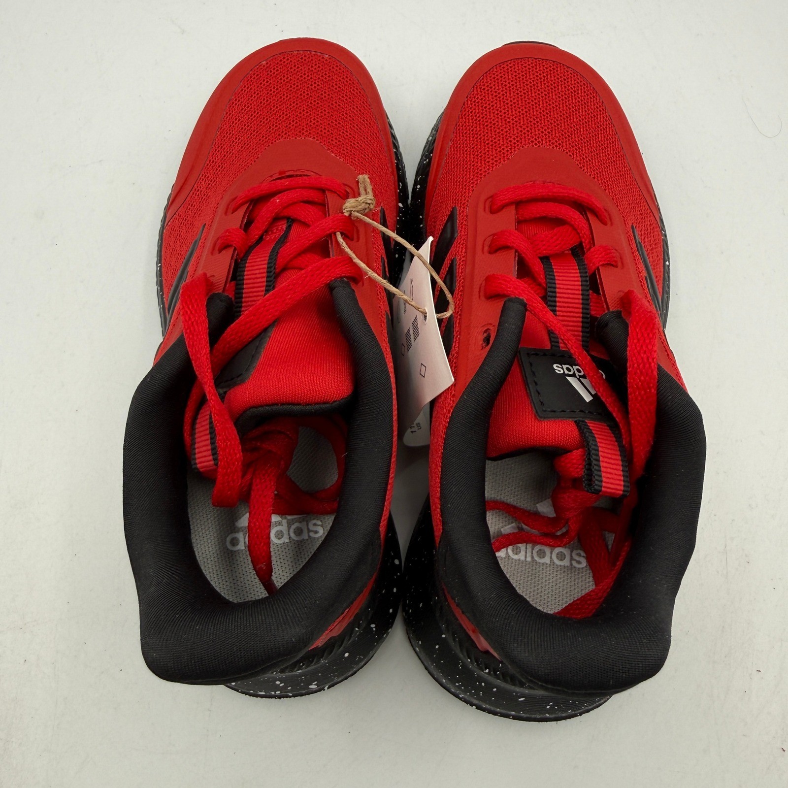 Adidas X_PLRPATH K Kids Size 11K Red Black Speckled Cloudfoam JI0481