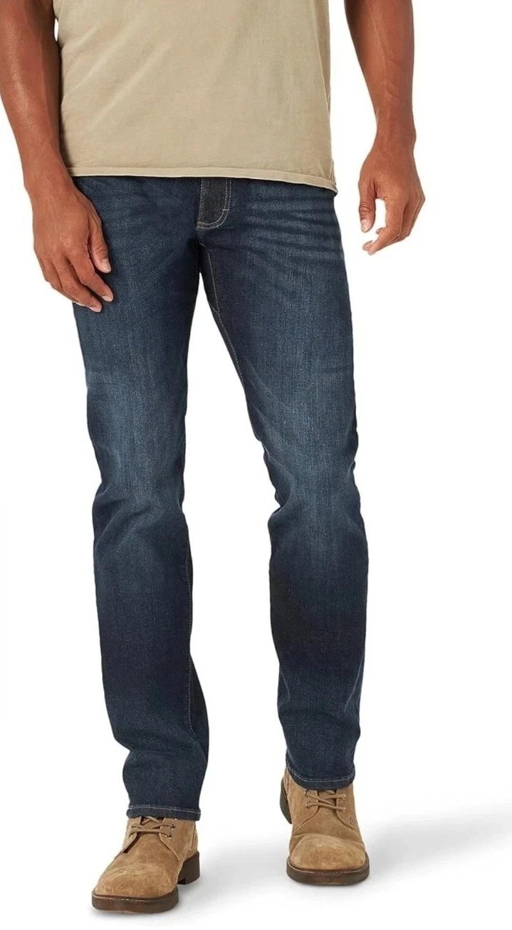 Men’s Lee Extreme Motion Slim Fit Straight Leg Jeans 36 x 34