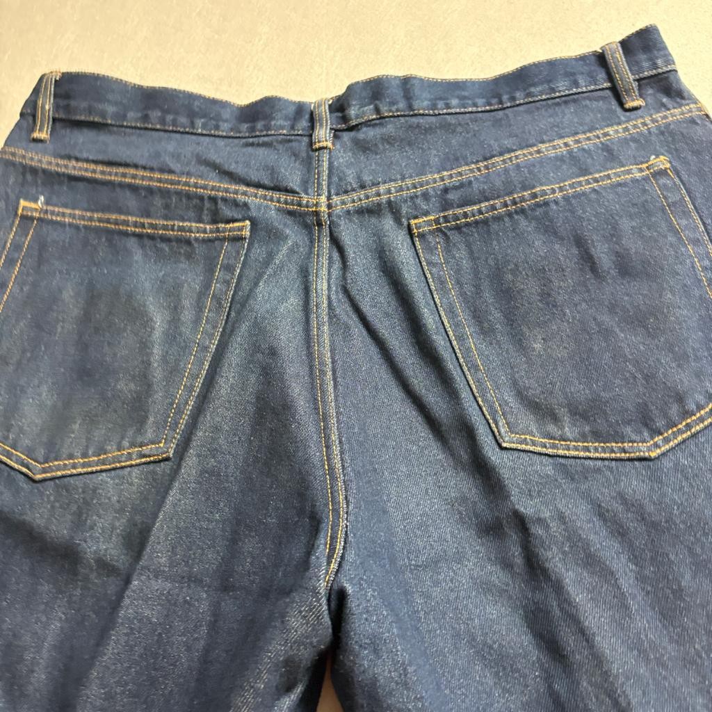 David Taylor Collection Mens Jeans 40×32 Dark Wash Blue Denim Straight Leg