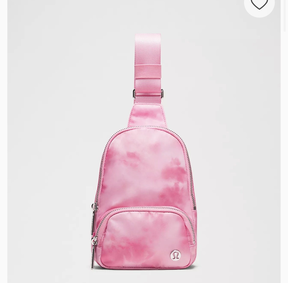 NWT LULULEMON Everywhere Sling Bag Small 2L~SMOOTHIE PRINT STRAWBERRY