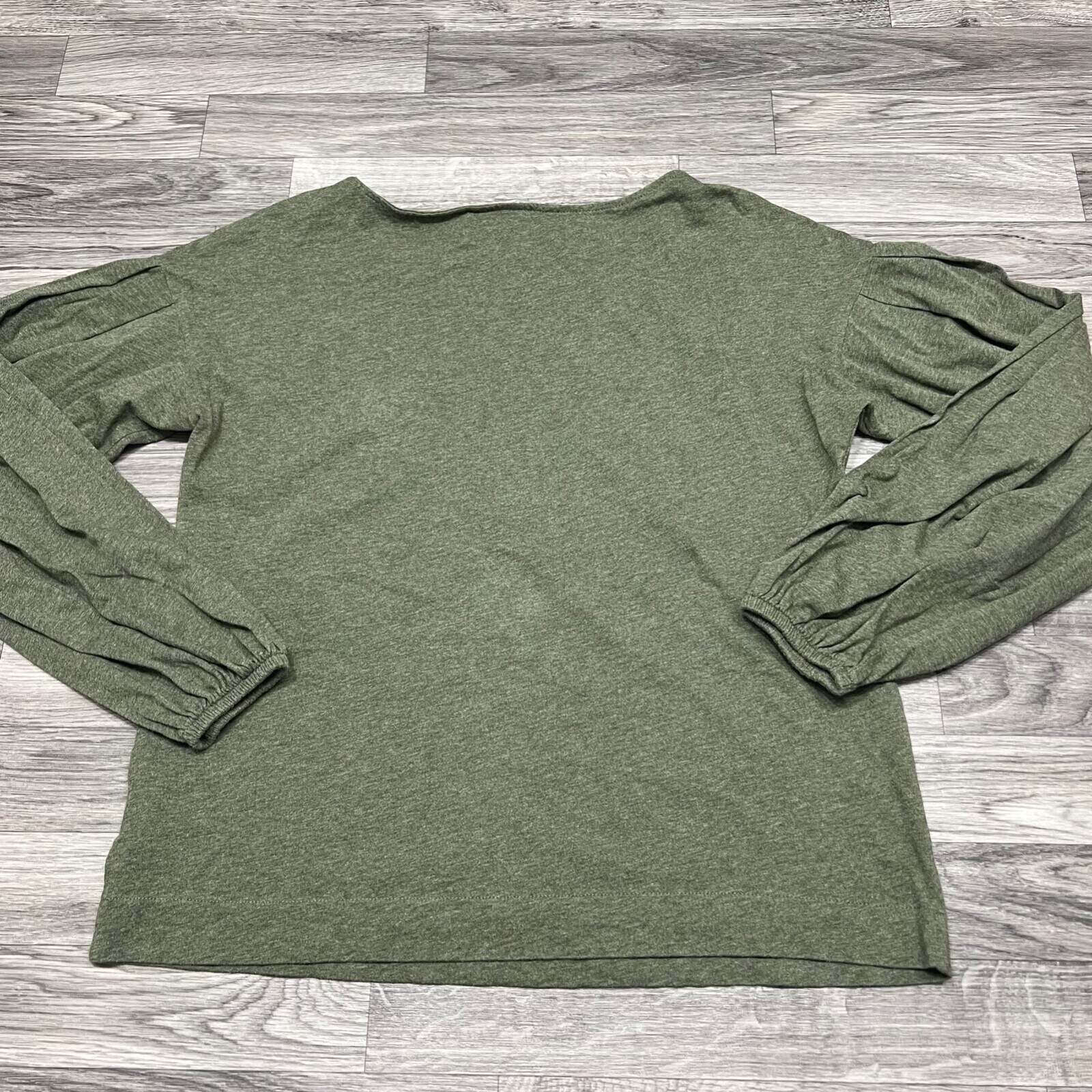 BANANA REPUBLIC Women’s Green Long Sleeve Shirt Size Small Reguar