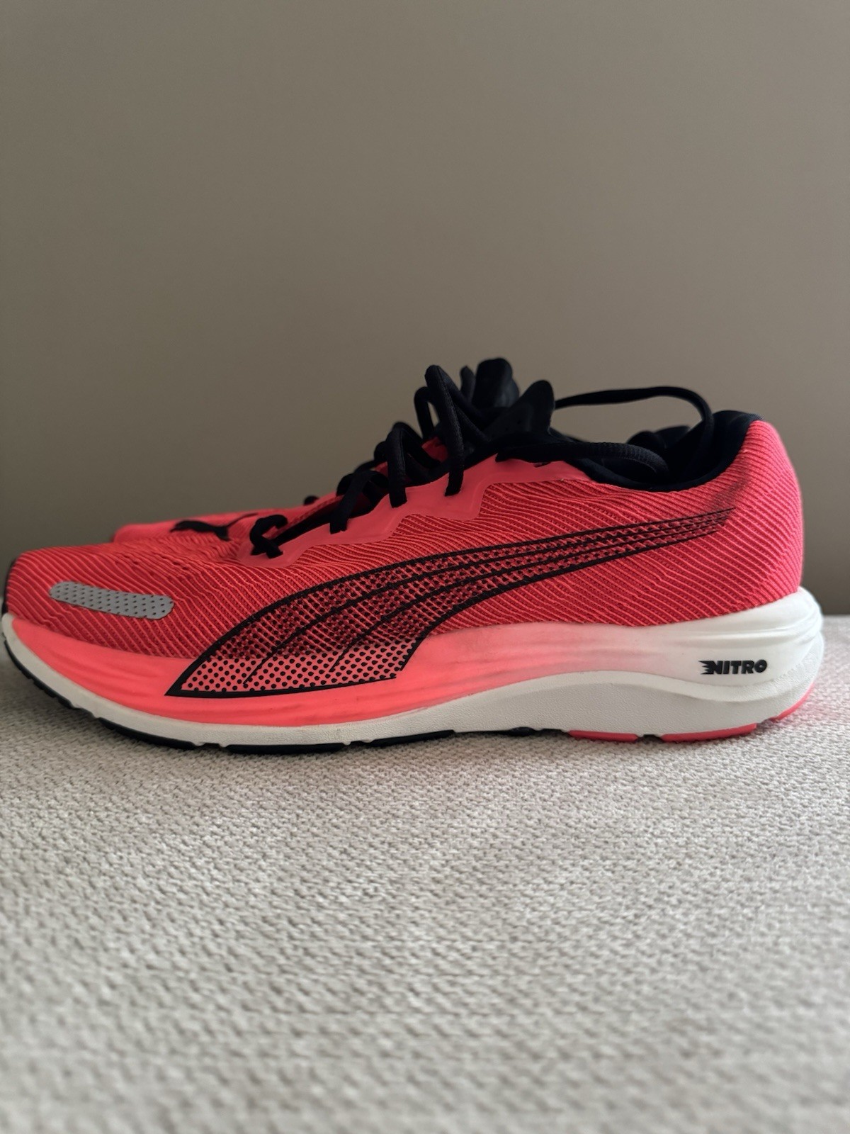 PUMA Velocity Nitro 2 Fire Orchid/Black men’s 9.5 NO BOX