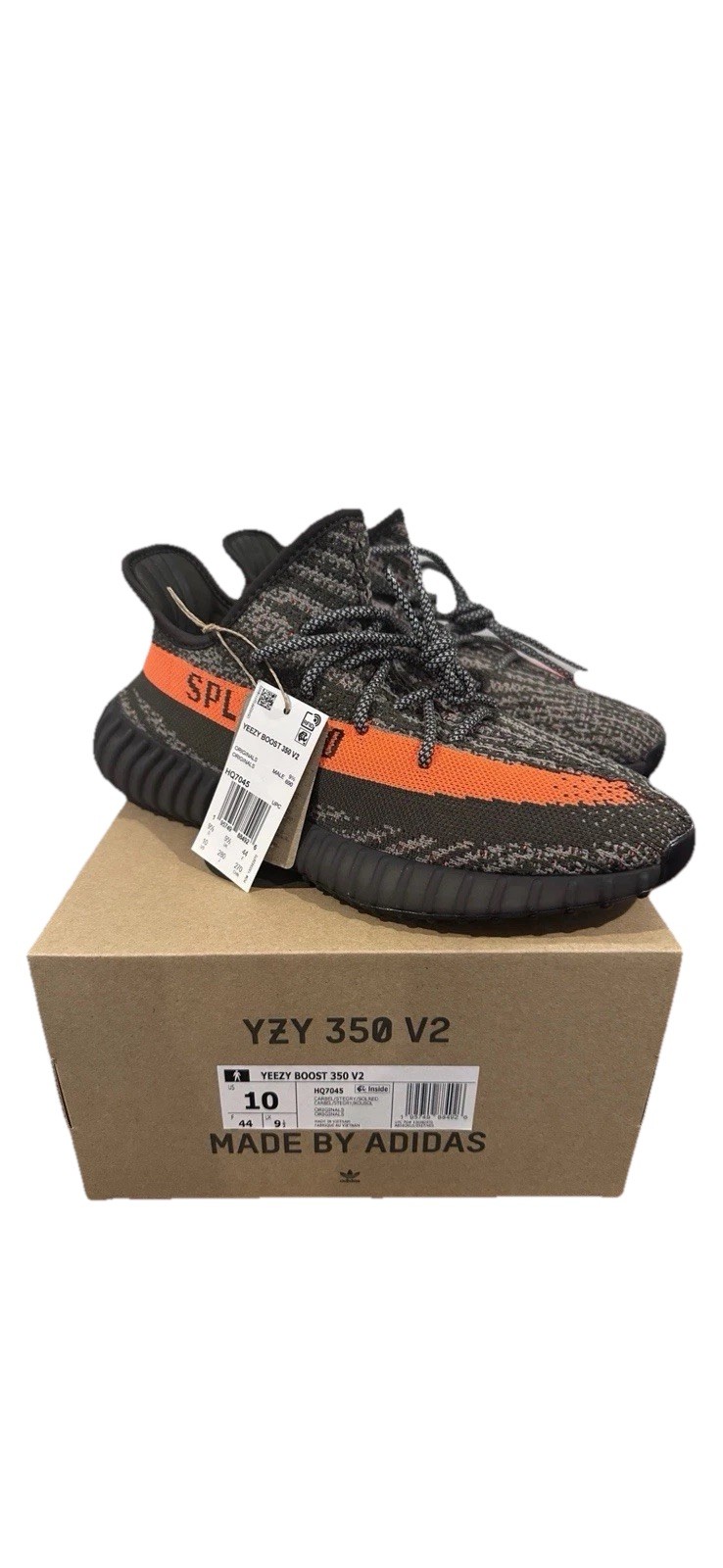 Adidas Yeezy Boost 350 V2 Low Carbon Beluga Size 10