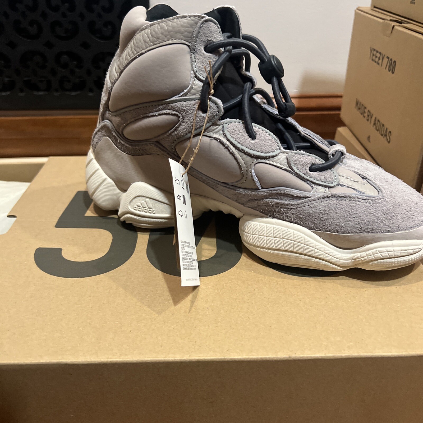 Adidas Yeezy Boost 500 High-Mist Stone-GV7775 Men’s Sz9