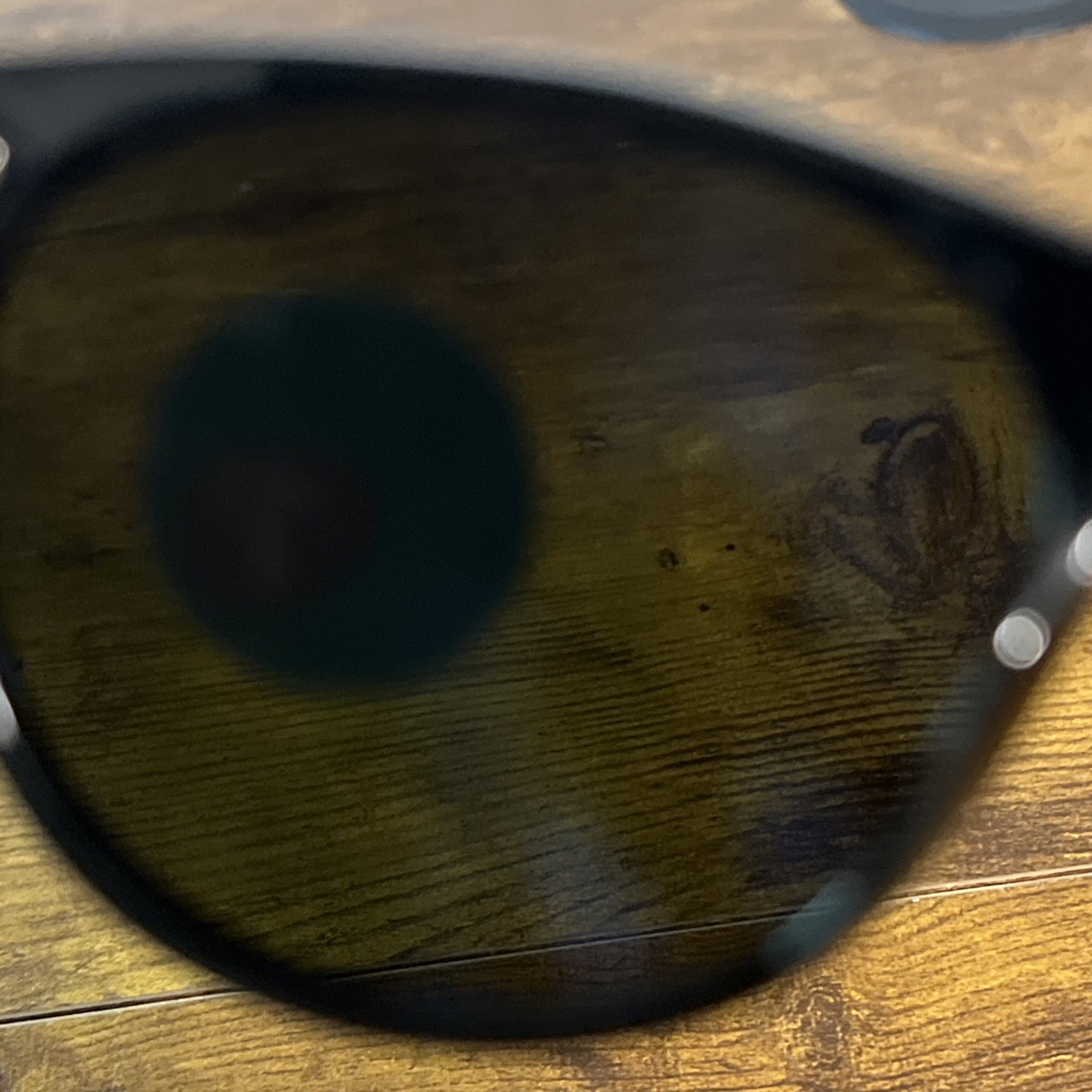 Ray-Ban P RB2185 Wayfarer Classic 901-58 Black Frame Green Polarized Sunglasses