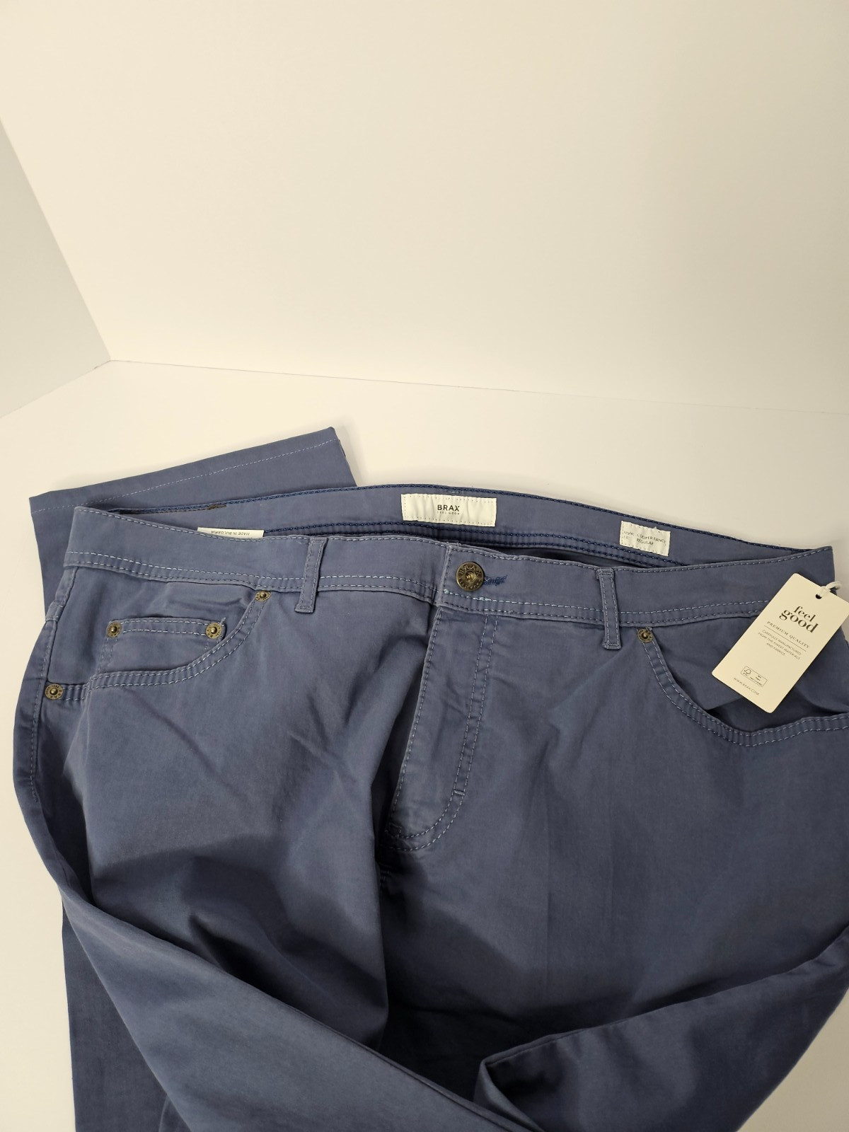 Brax Feel Good Marathon 4 Season’s Cotton Stretch Regular Fit Pants New