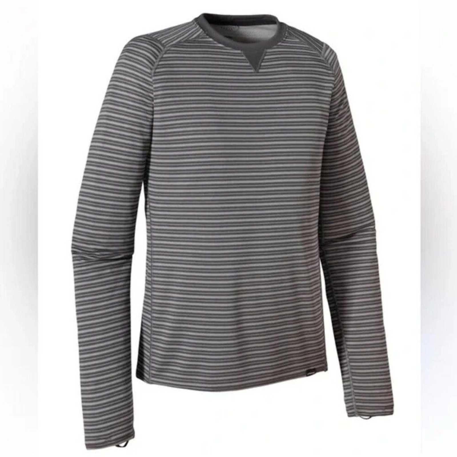 Patagonia Men’s Capilene 3 Midweight Striped Long Sleeve Polartec Crew Size XS