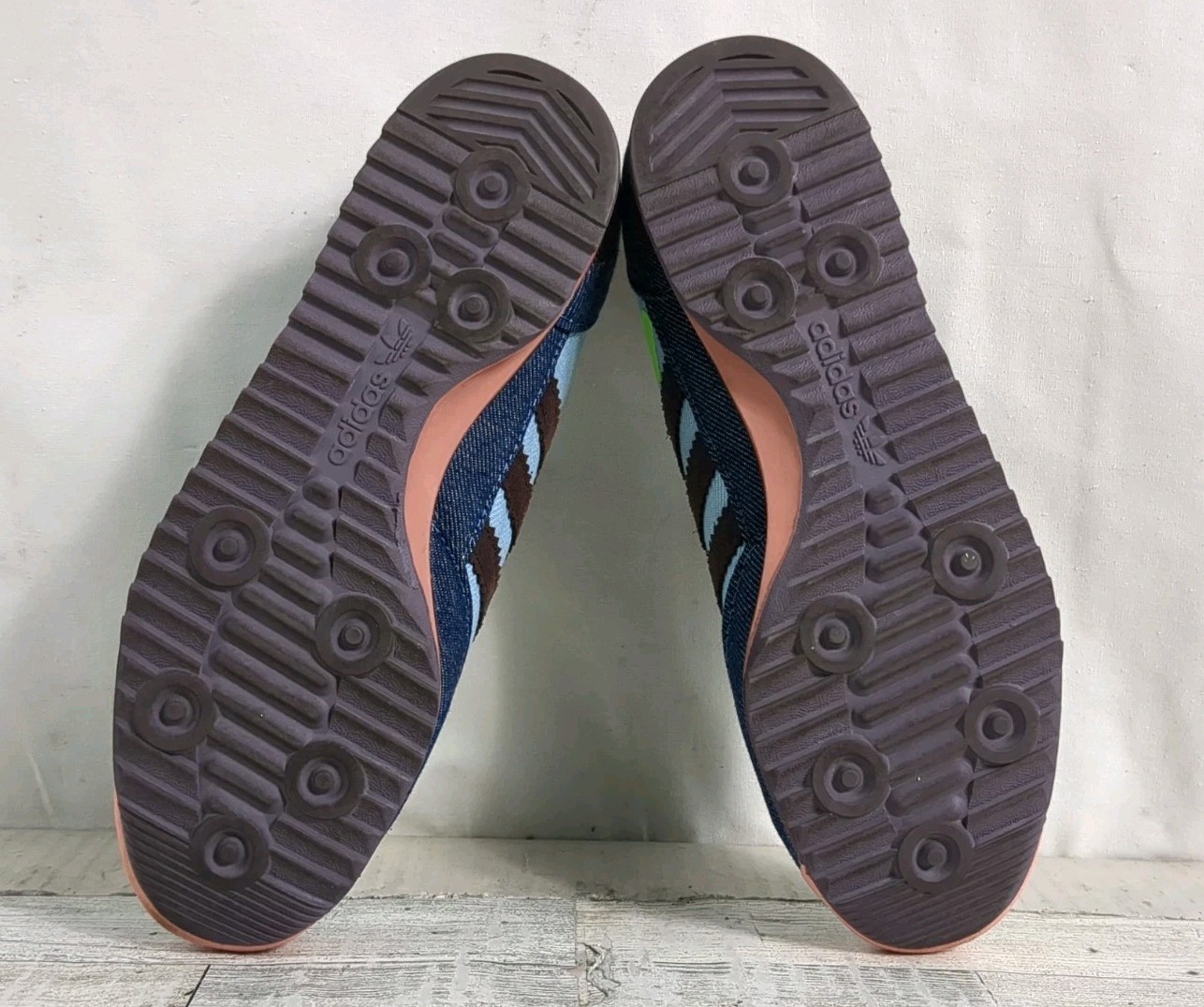 Adidas Skenia Schnaider Blue Denim Look Shoes IE9027 Women’s Size 6.5