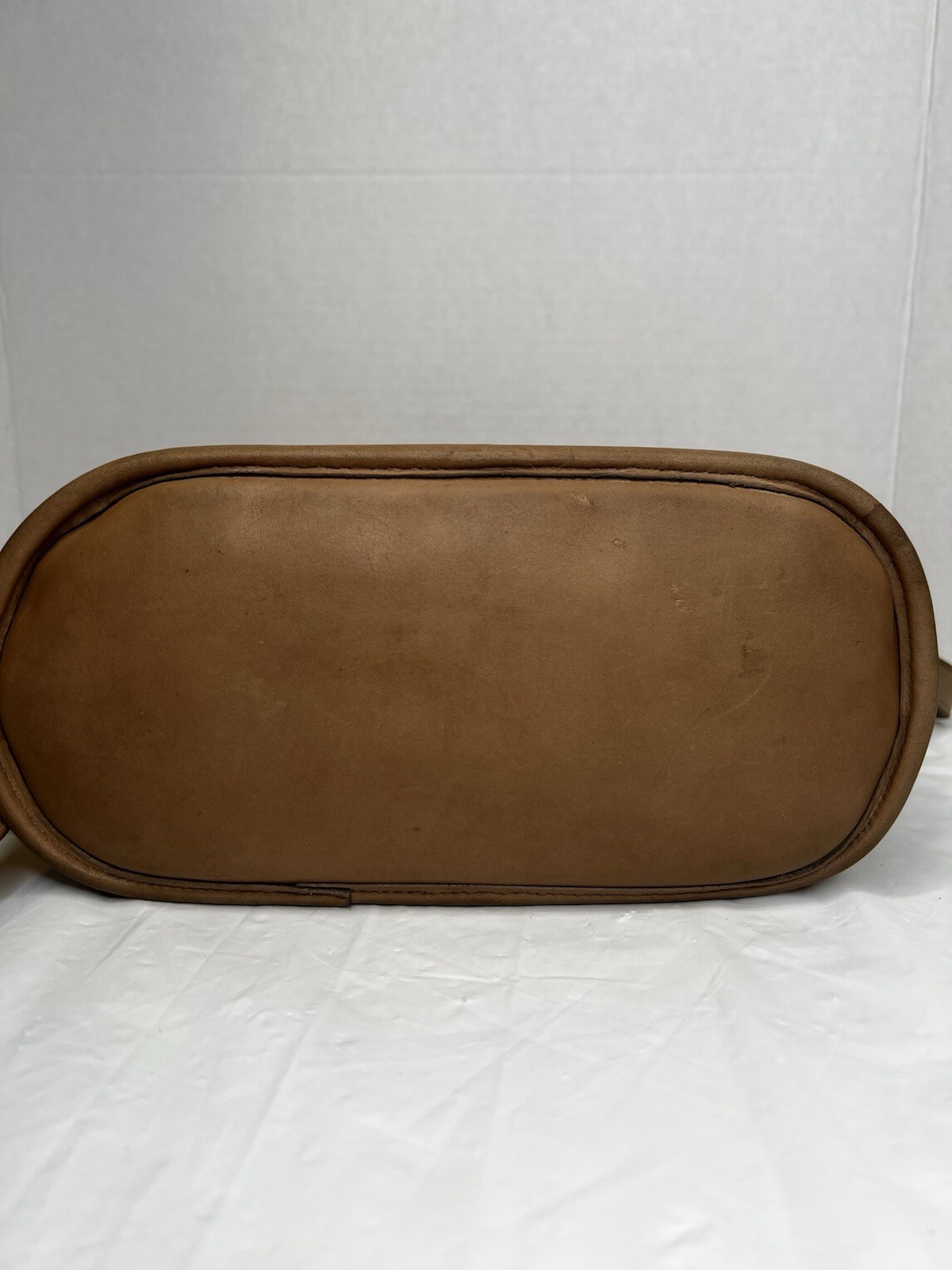 VINTAGE Coach Bleeker Legacy Tan Leather Crossbody Bag Made in USA