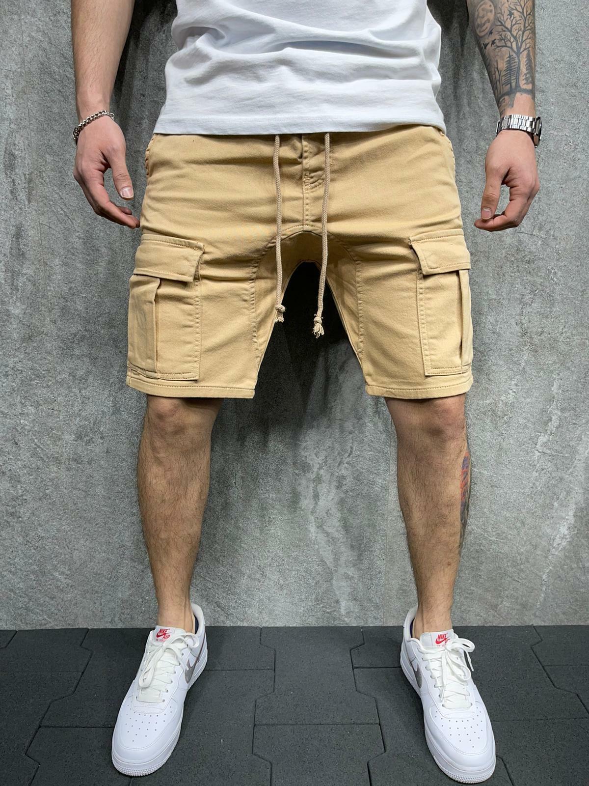 ON SALE!! Summer Casual Chino Pocket Cargo Shorts Sport Joggers Pants Trousers