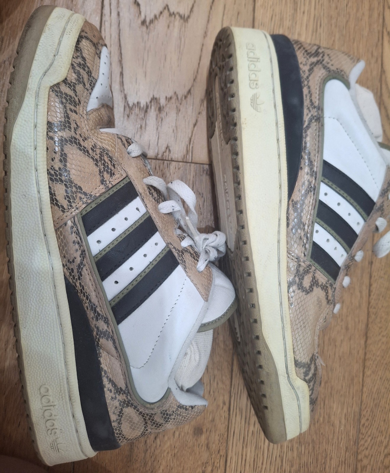 Rare Vintage Adidas Original Model Fleetwood Snakeskin Years 2004 – Size 43 1/3