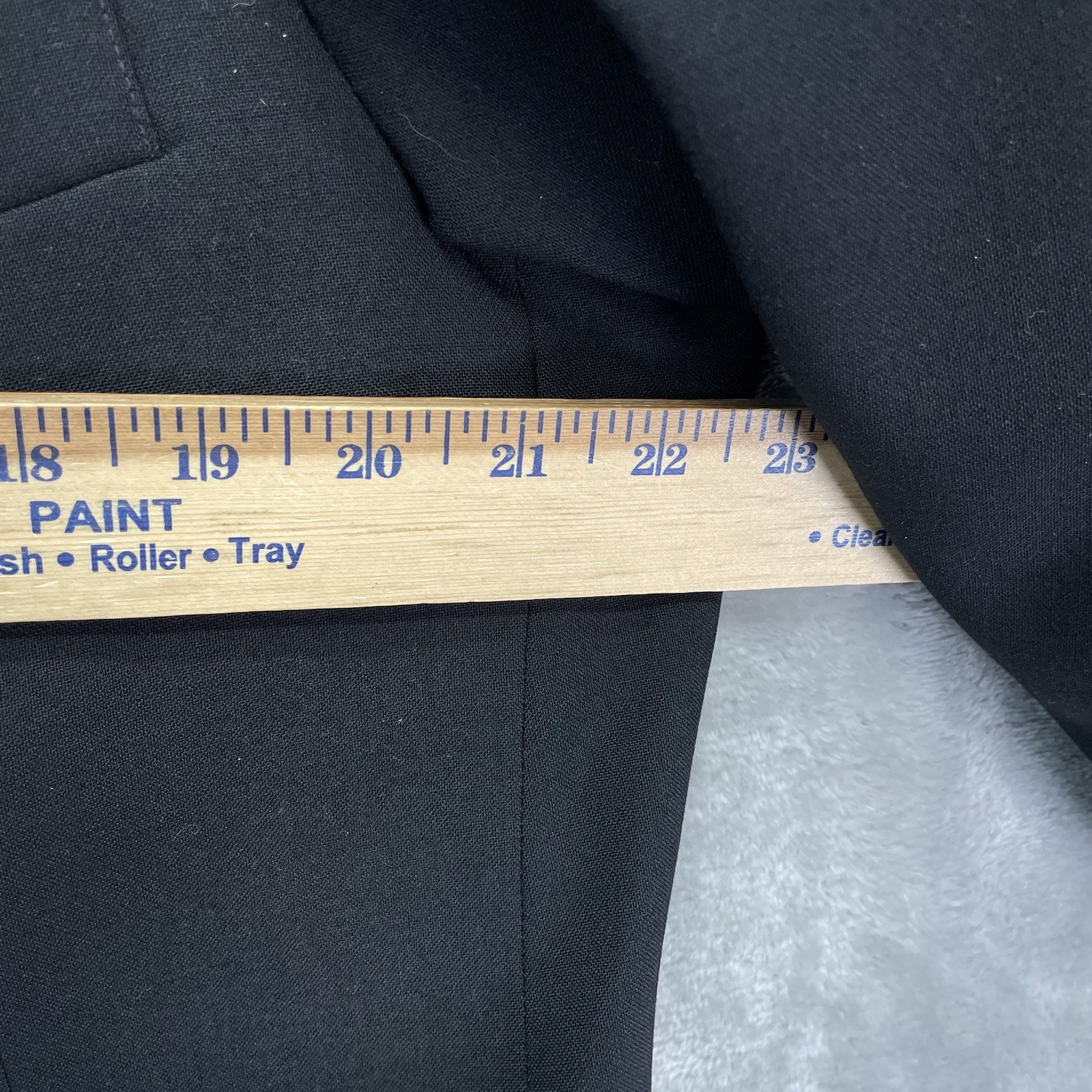 YVES saint Laurent Blazer Men 44R Jacket tuxedo one button supper formal black