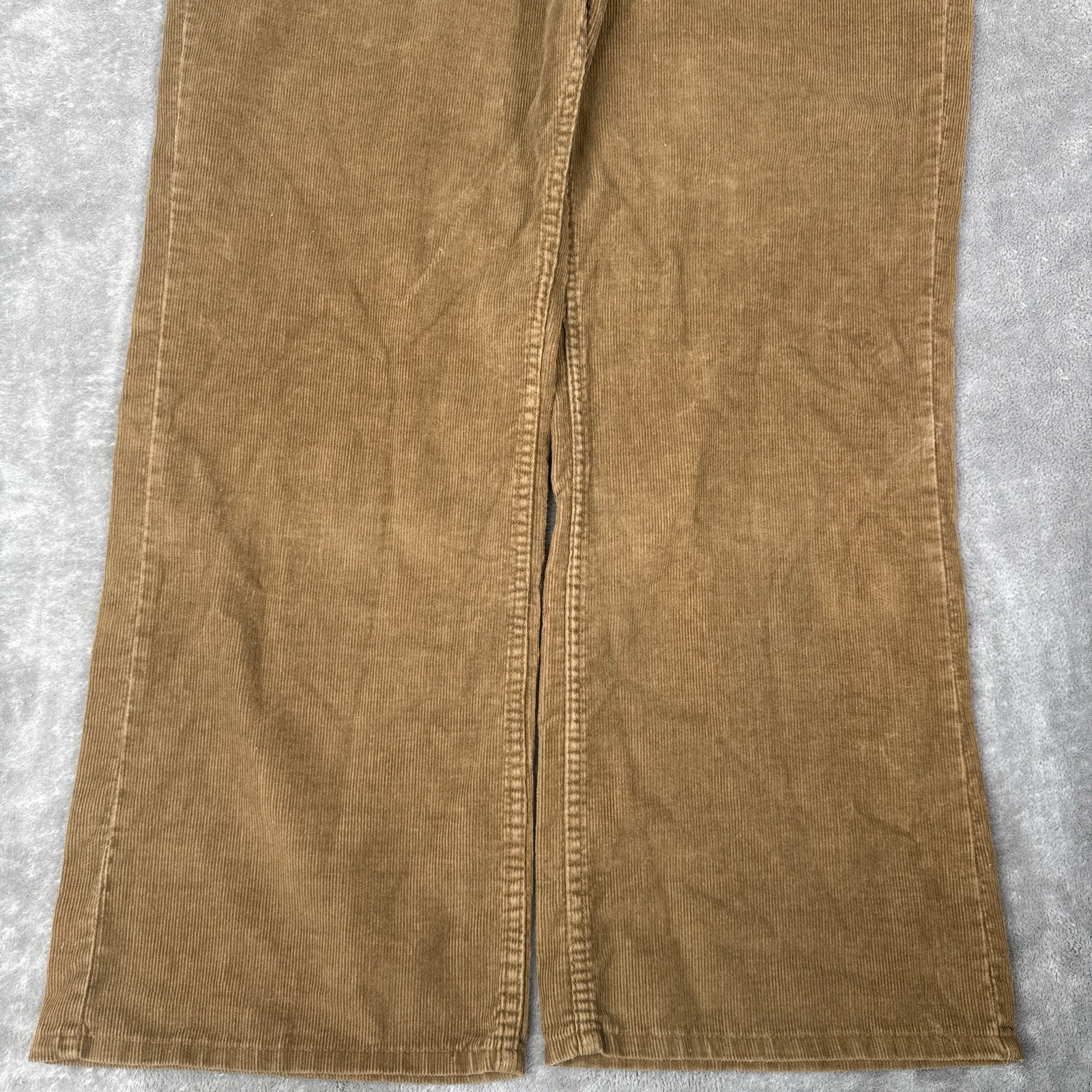 Levis 567 Mens 36×30 Pants Jeans Brown Corduroy Baggy Low Loose Boot Y2K VTG NWT