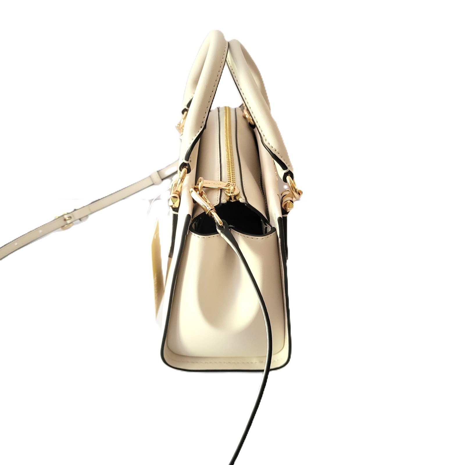 Michael Kors Marilyn Small Messenger Satchel Handbag Light Cream Multi Floral