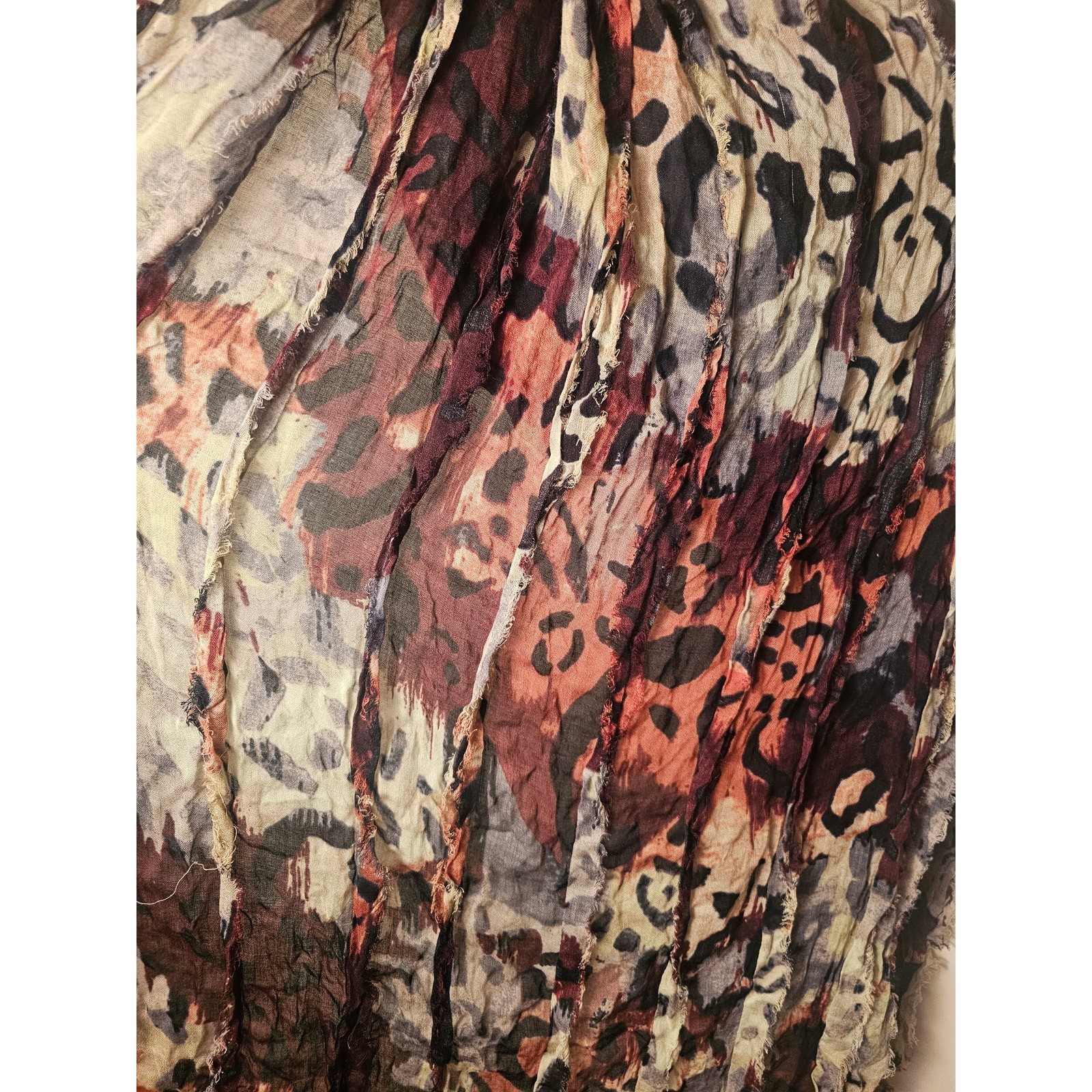 DVF 80 Inch Masons Animal Print Scarf