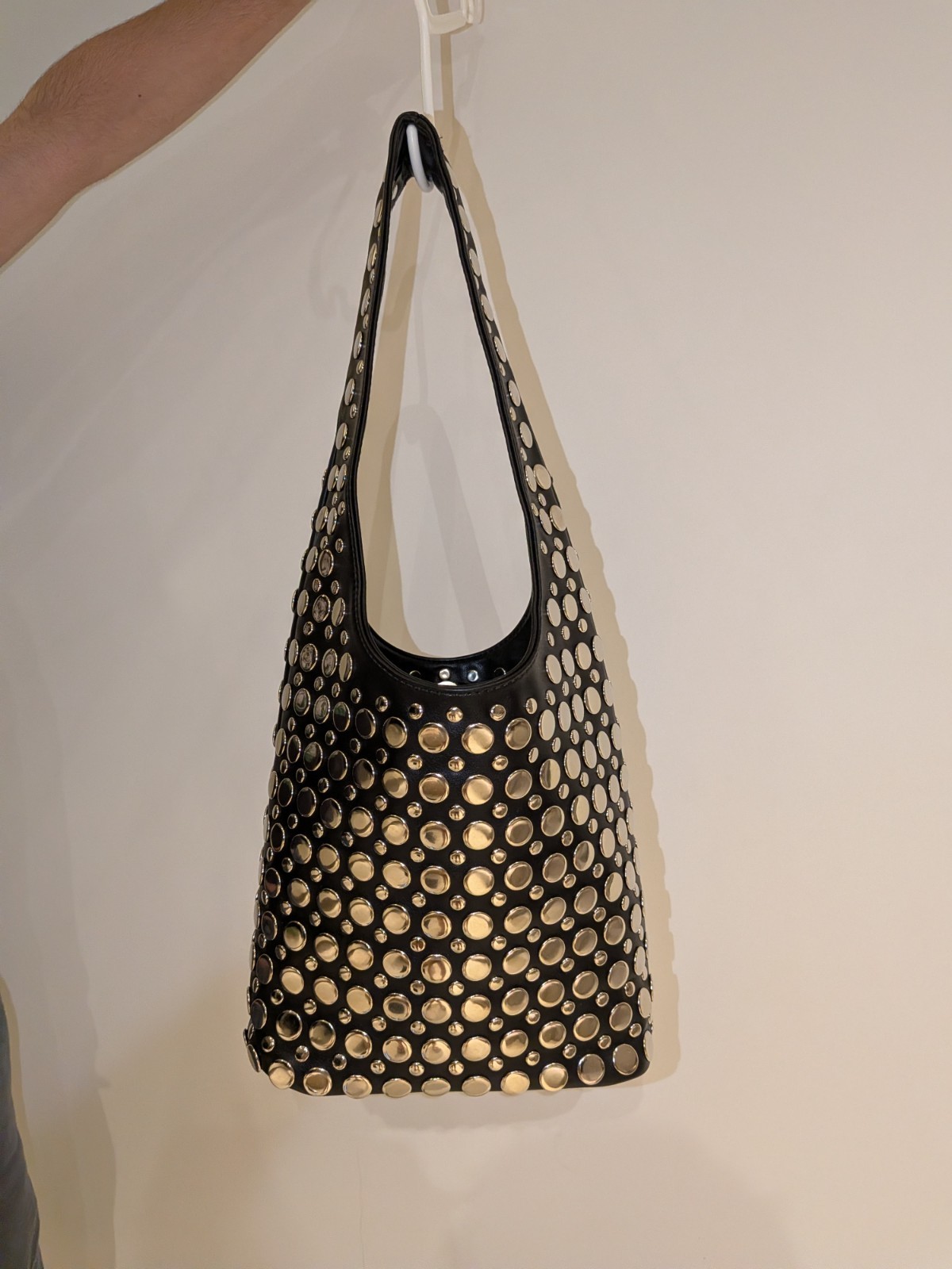 PacSun Nightfall Studded Shoulder Bag