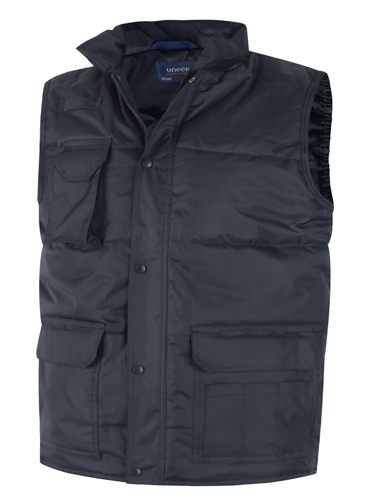UNEEK UC640 Super Pro Bodywarmer | Unisex Lightweight Fleece-Lined Gilet