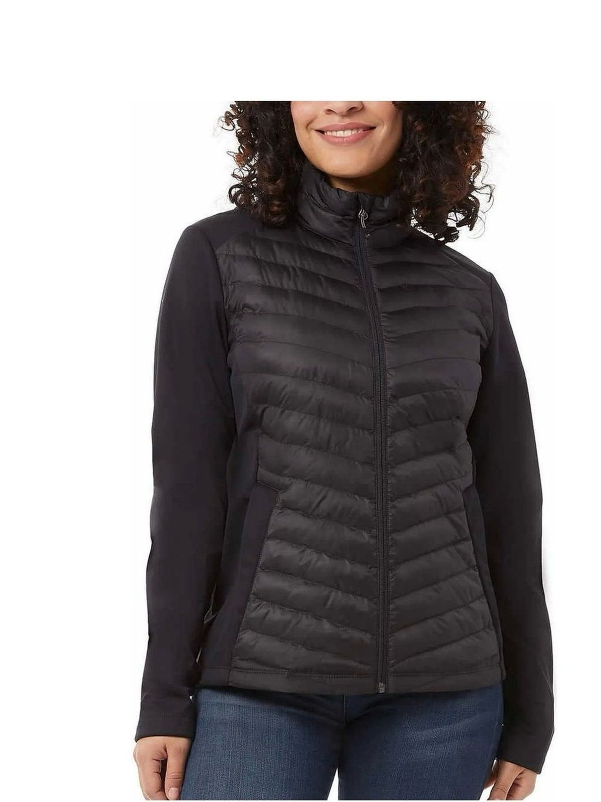 32 Degrees Women’s Softshell Quilted Hybrid Puffer 3-Piece Jacket Bundle XL