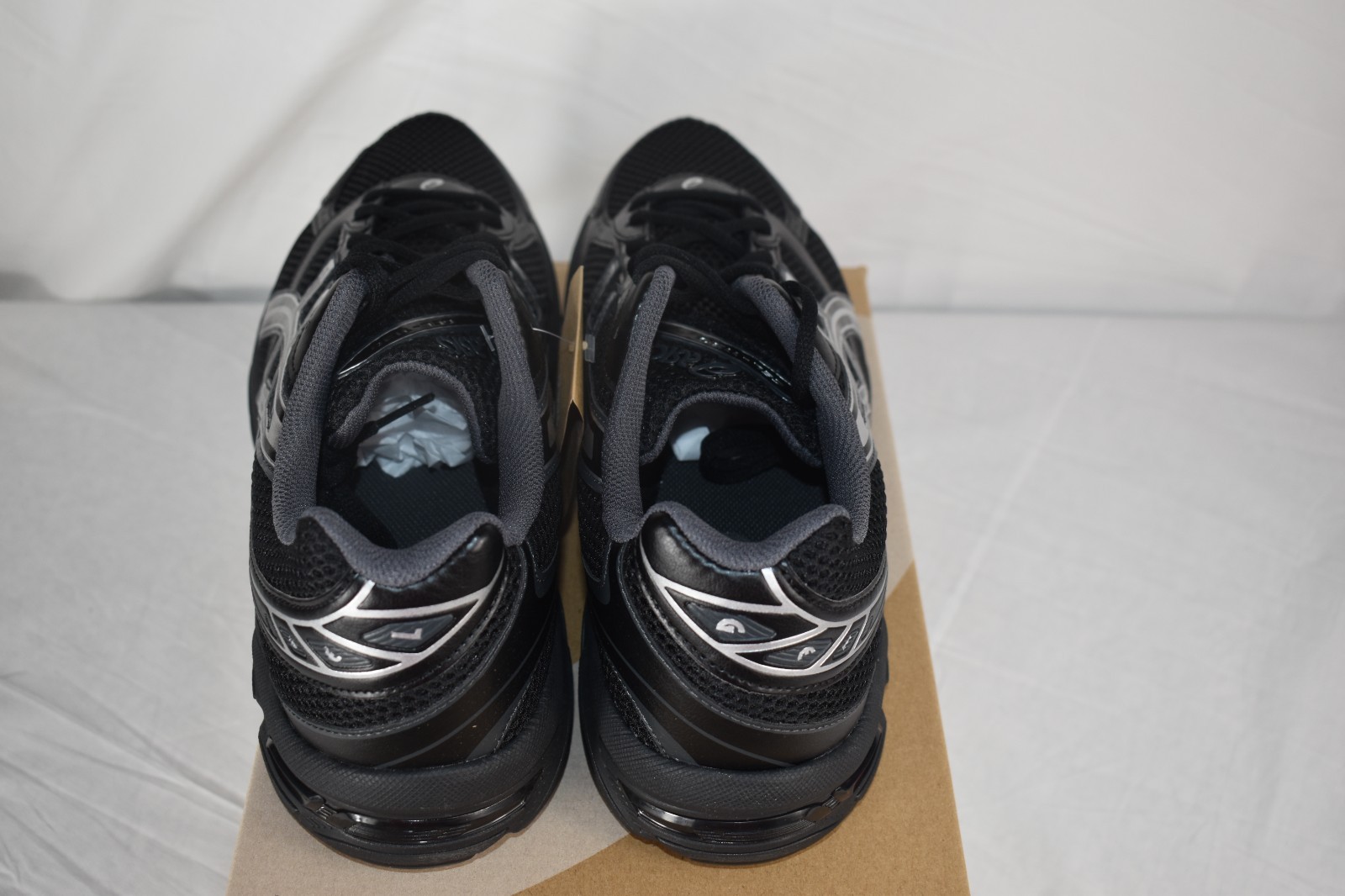 Size 11.5 – ASICS Gel 1130 Black Pure Silver 1201A906-001 Men
