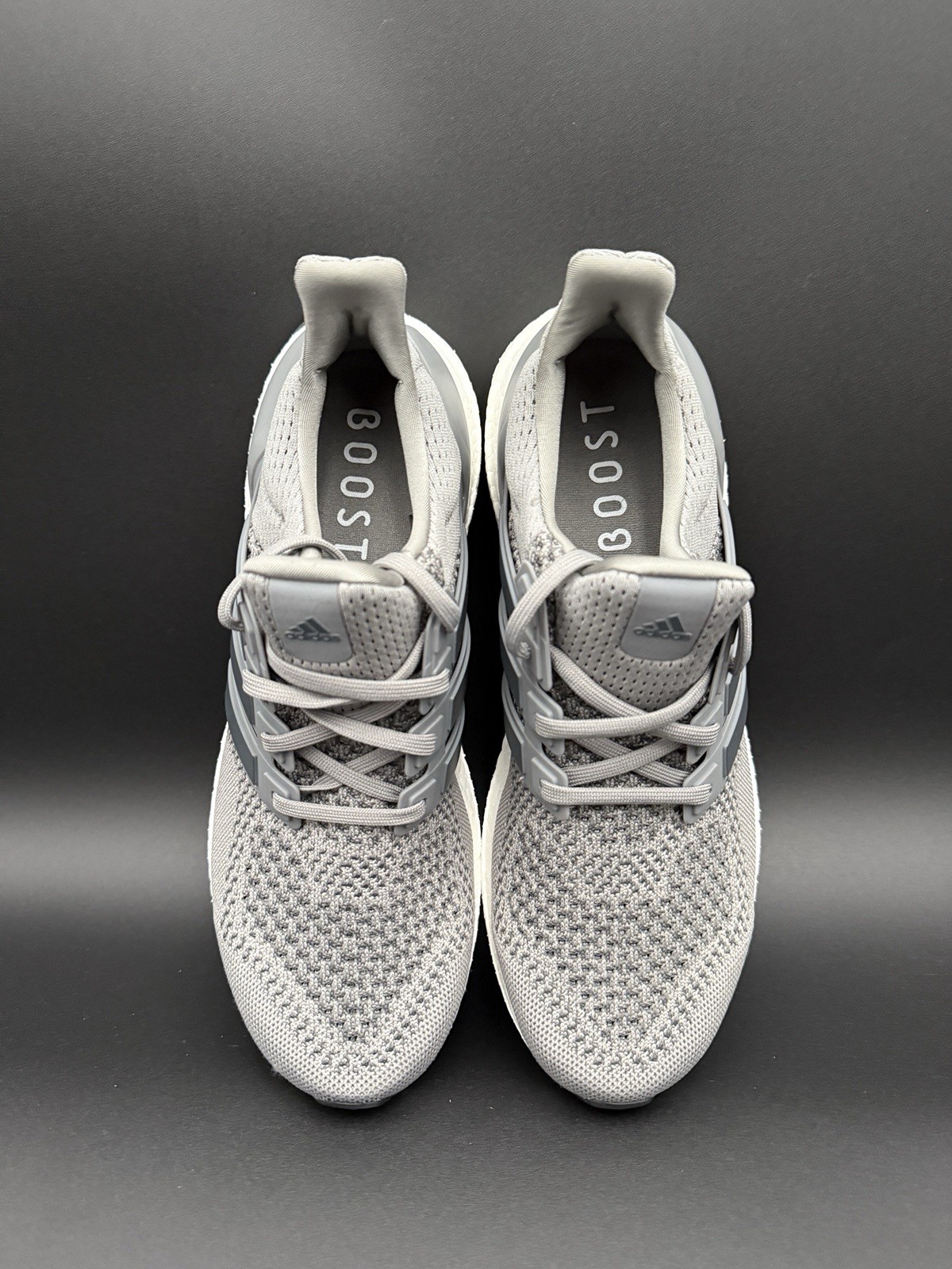 Adidas Ultraboost 1.0 Wolf Grey/White Running Shoes Mens Size HQ4200 G