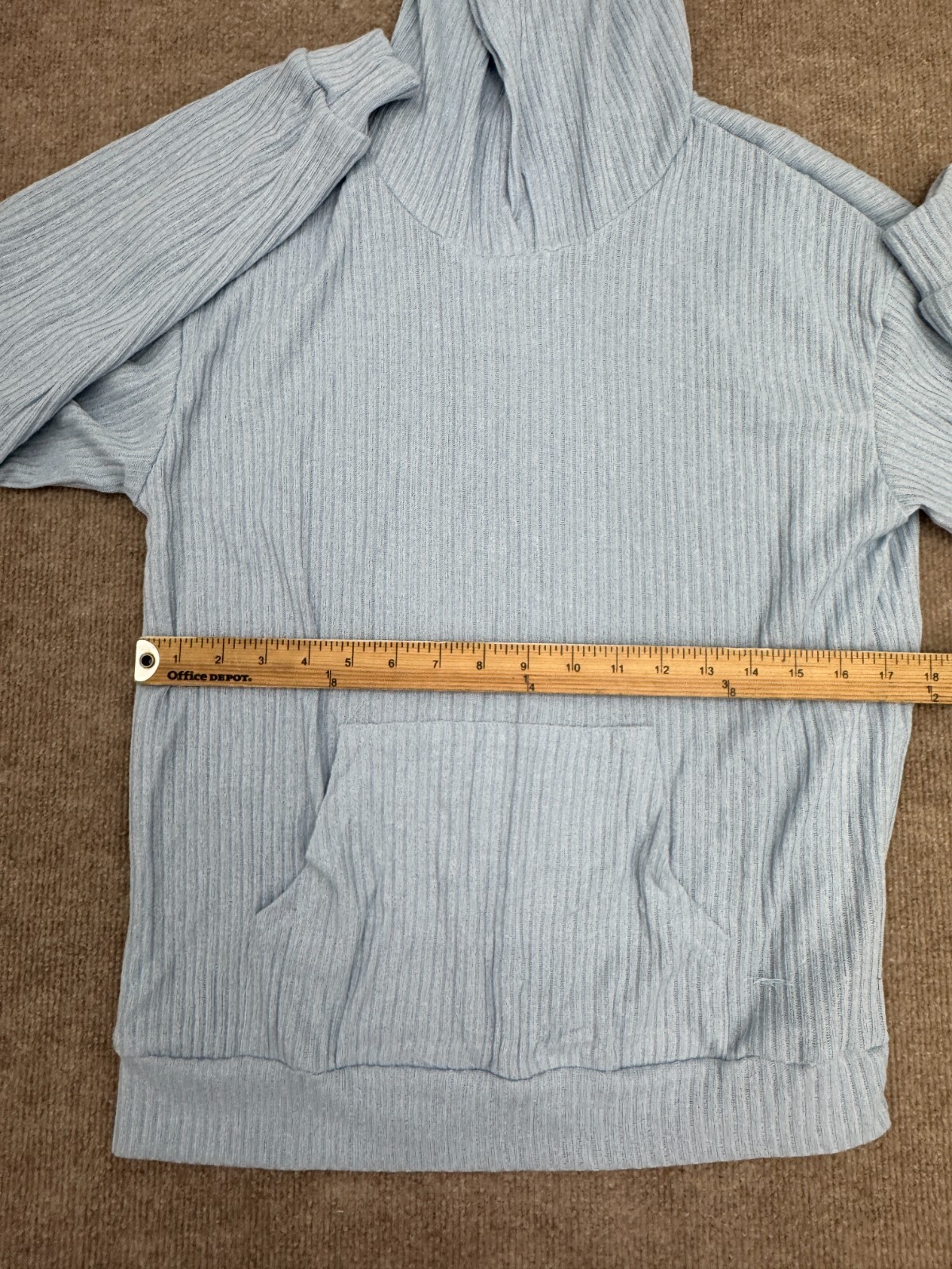 Finjani Light Blue 2 Piece Hoodie Pants Set Womens Size Small