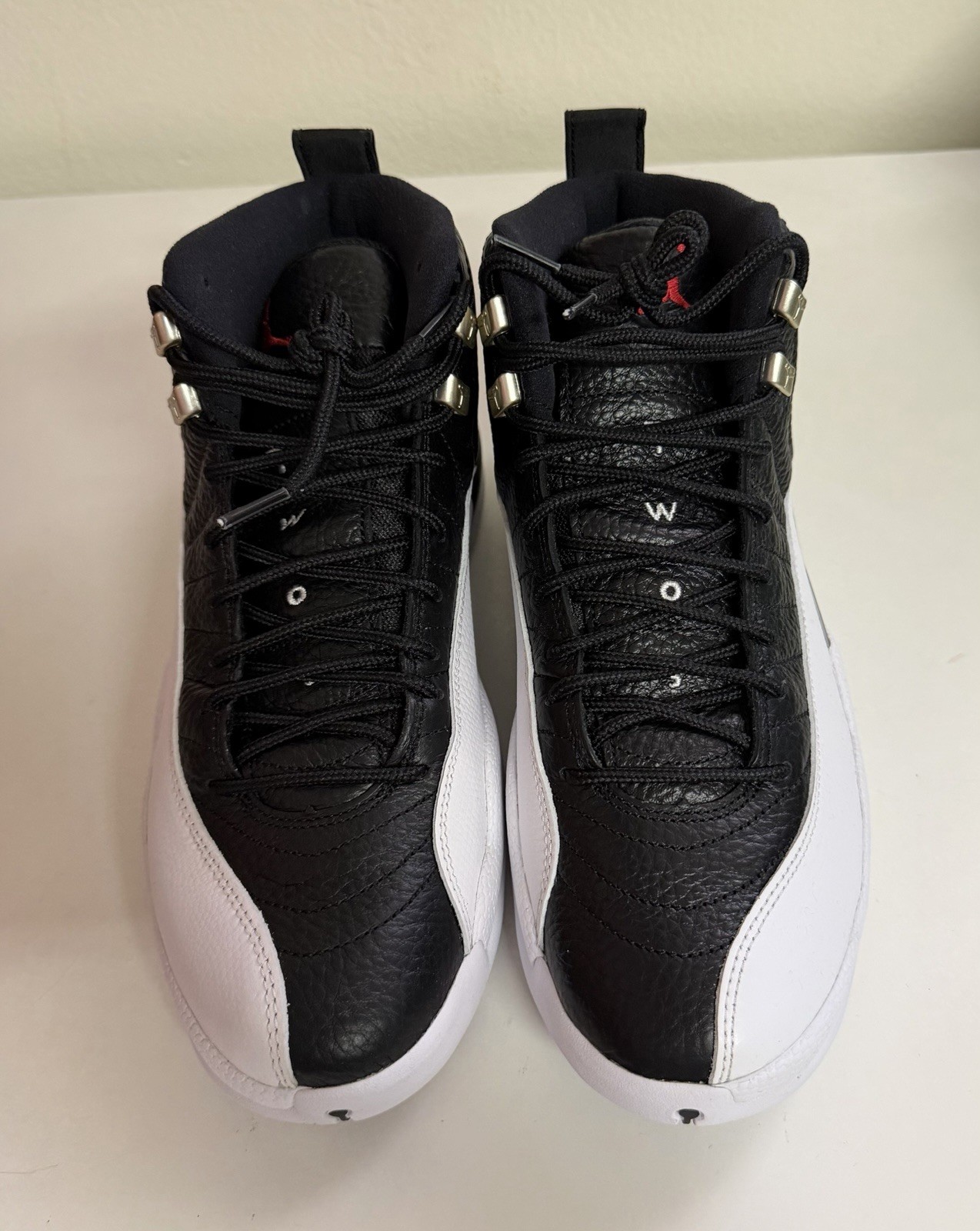 Nike Air Jordan 12 Retro Playoff 2022 Mens Sz 9 Black White CT8013-006 NEW!!!