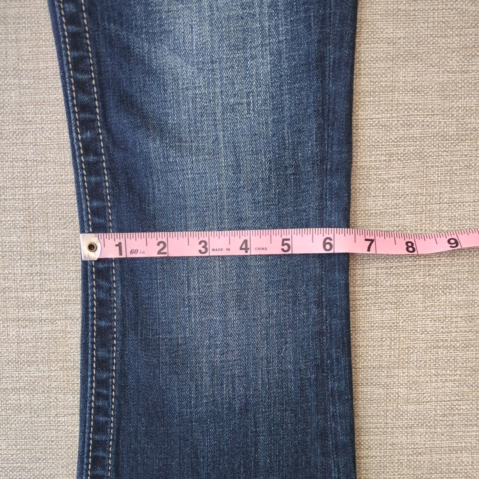 Miss Me Boot Cut Blue Jeans Women’s 26×29.5 Flap Wing Pockets JP514BR Low Rise