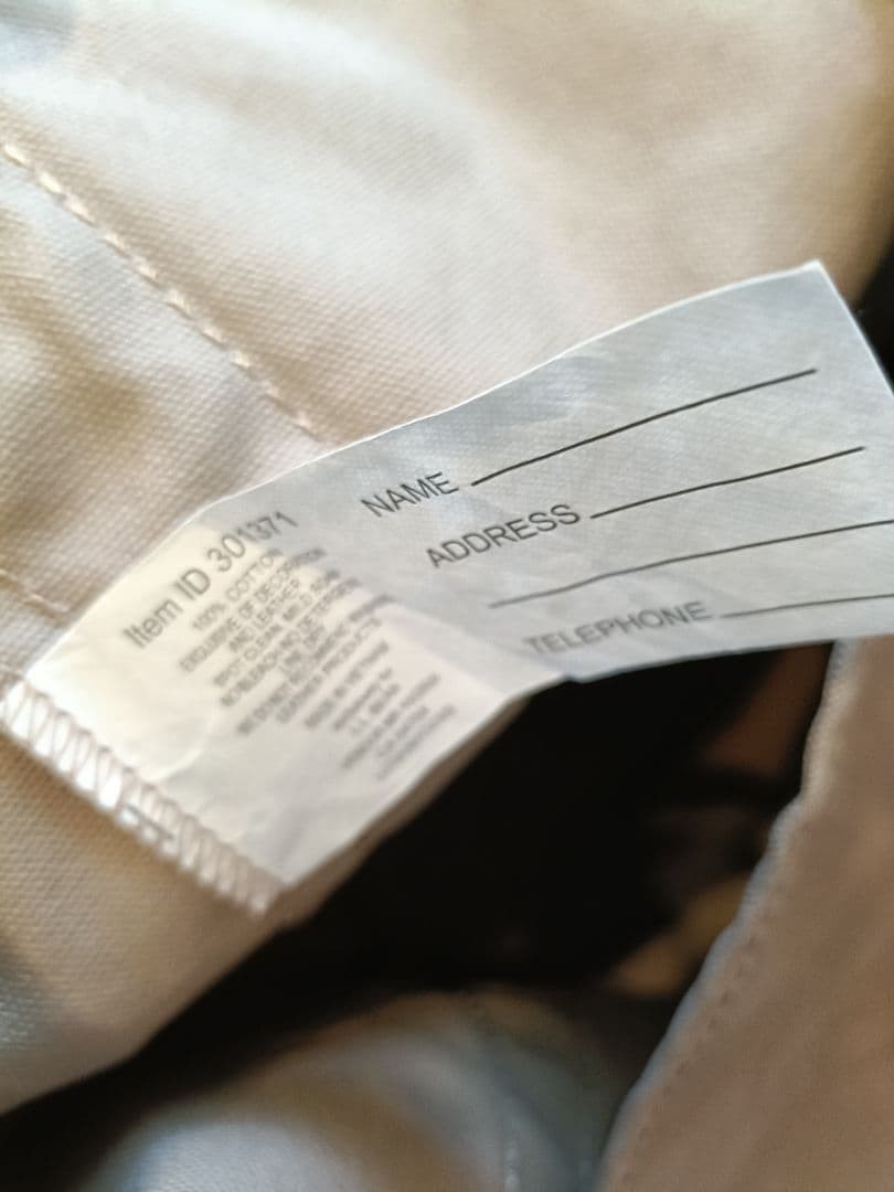LLBean Limited Edition Washed Grocery Tote Bag, Light Shrink, Foldable