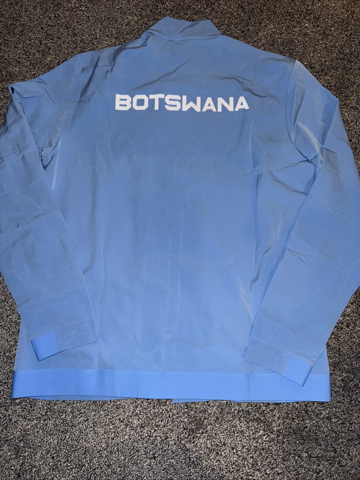Nike Pro Elite Botswana Track Jacket Mens Size L Light Blue CI6097-412 New