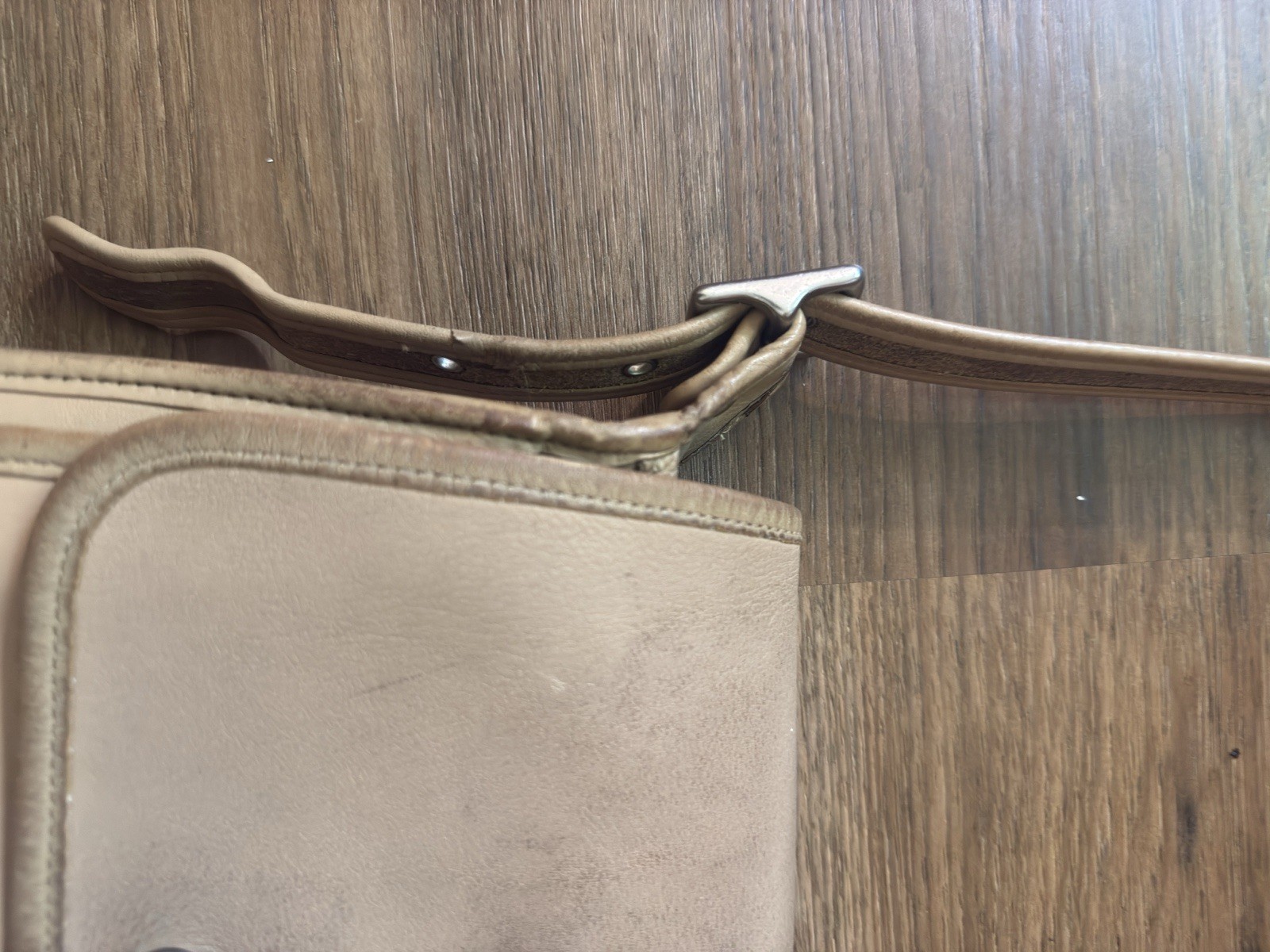 Coach Vintage Rambler’s Legacy #9061 Camel Color & Nickel Hardware