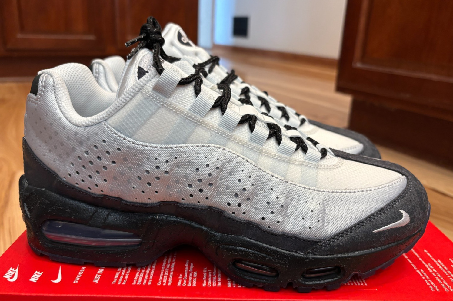 Nike Air Max 95 Big Bubble SE Seongsu Photon Dust Silver IQ3363 025 Size 9