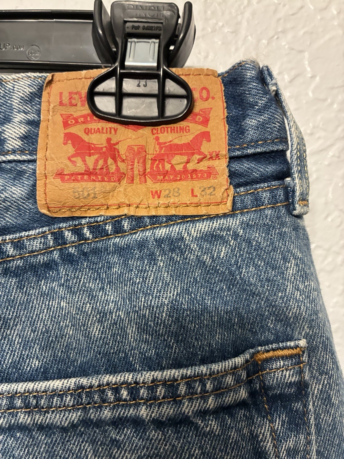 Levi’s 501 Button Fly Jeans for Men, Blue