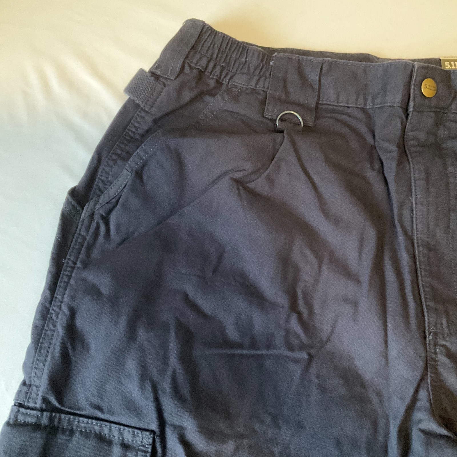 5 11 Tactical Pants Men Size W36 L30 Blue Pockets Adjustable Waist Relaxed 74251