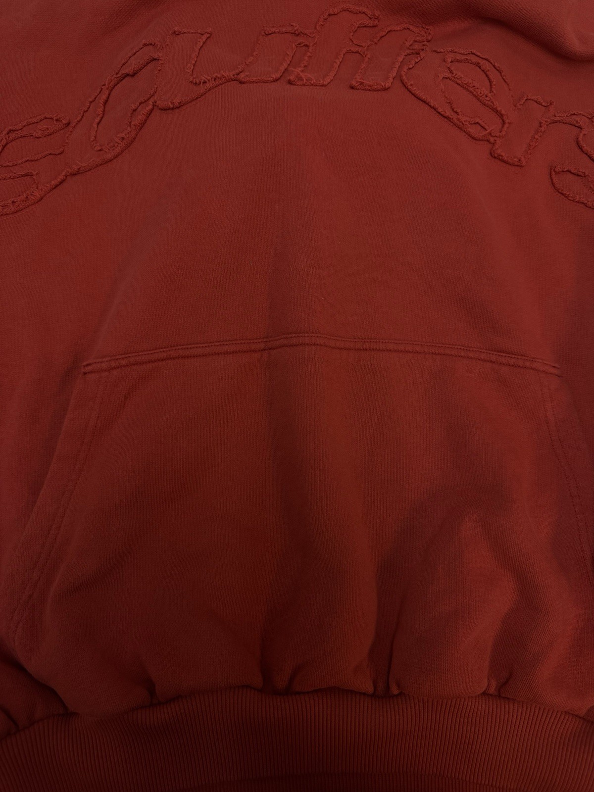Scuffers Raw Red Pullover Fleece Hoodie Men’s Size XL🎀