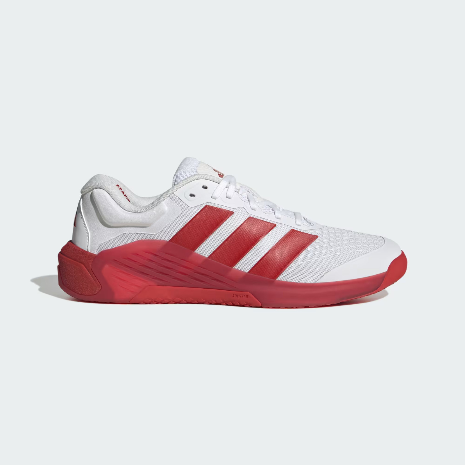 Adidas Dropset 4 Men’s Cross Training Gym Shoes White Red Size 10 JR4676 New
