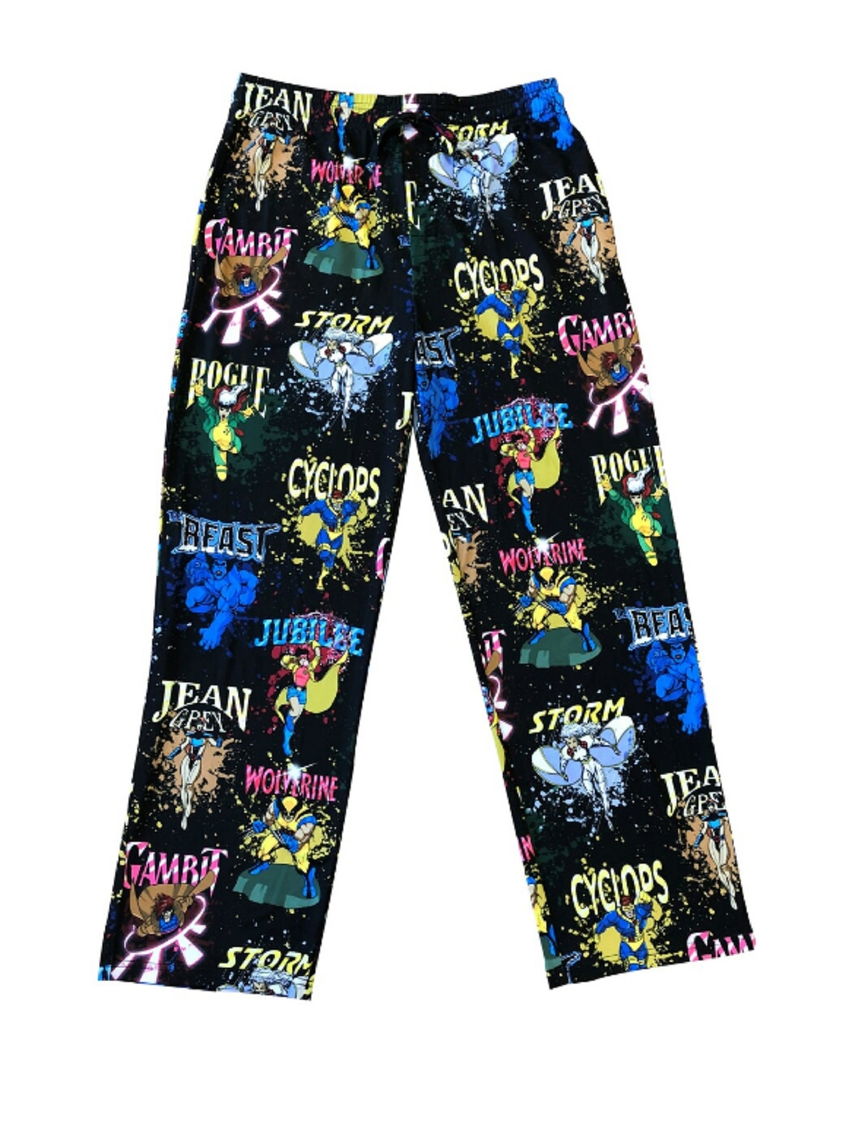 X-Men The Animated Series Characters All Over Marvel Lounge Pants