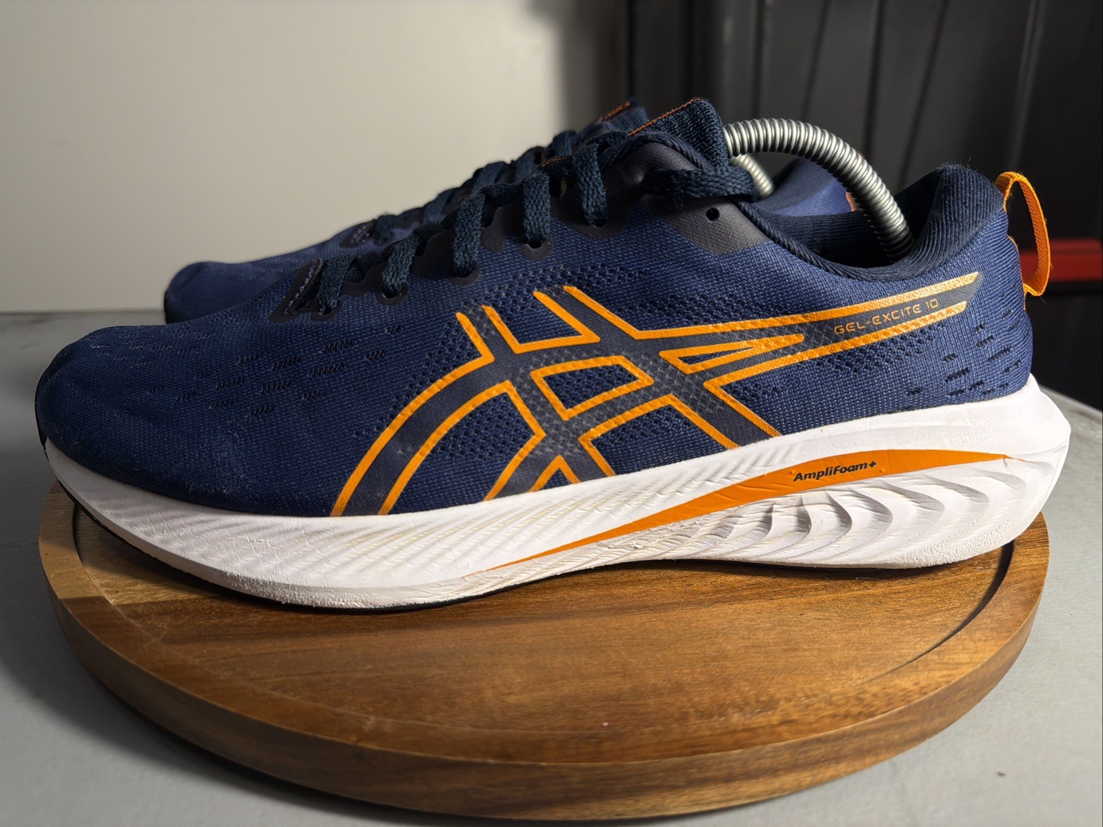 Asics Gel Excite 10 Running Shoes Mens 10.5 Blue Orange Expanse Sneakers