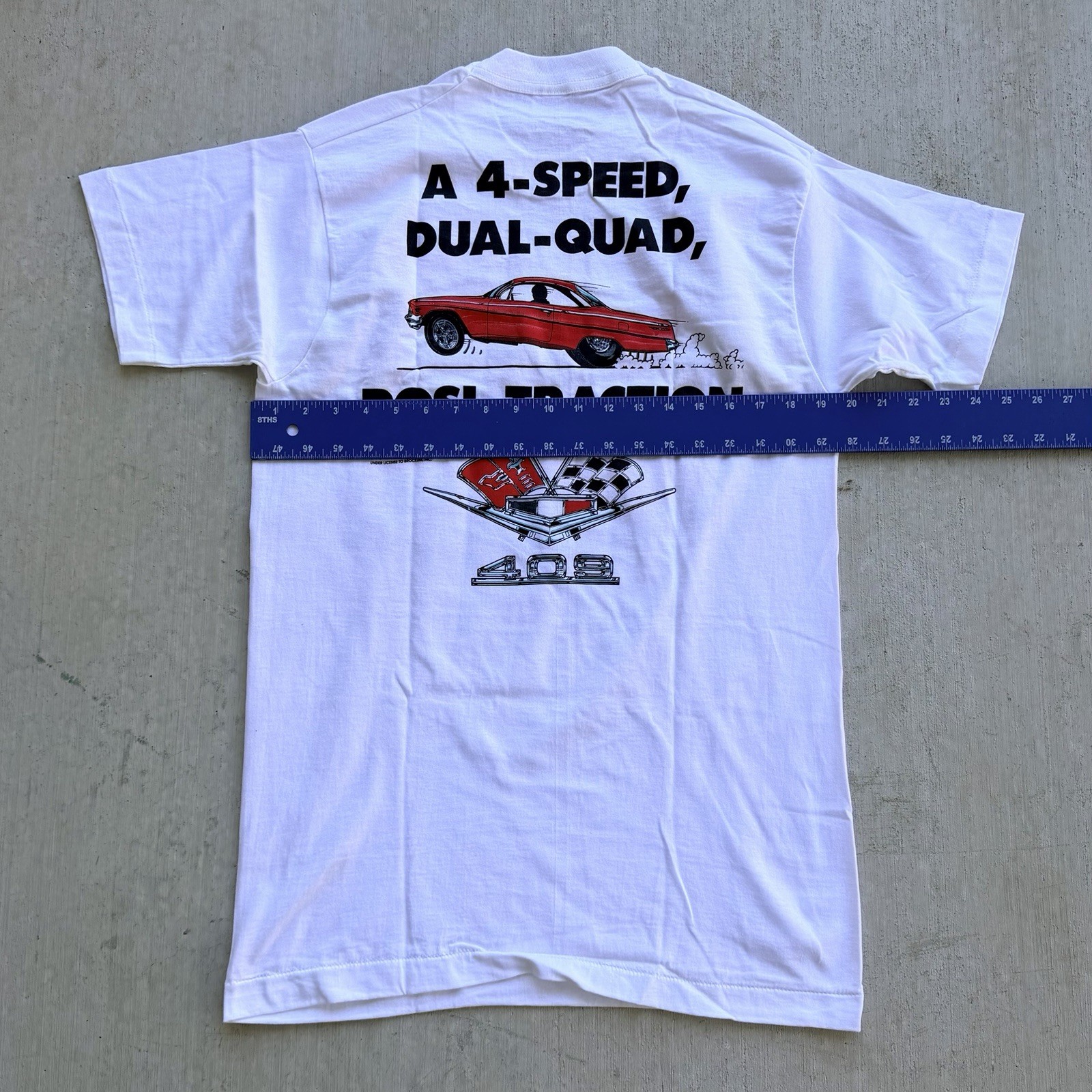 Vintage Beach Boys T Shirt Real Fine Single Stitch Classic Cars Dead Stock