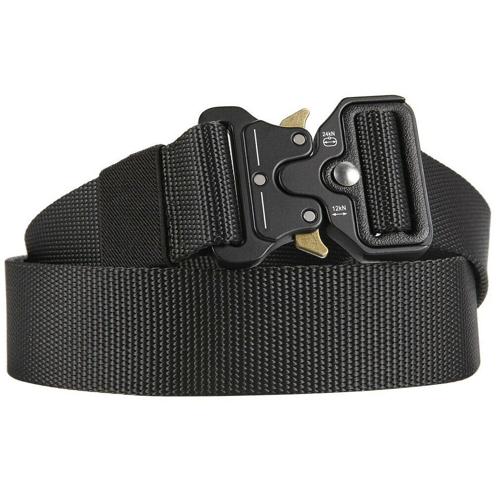 BELT Casual Military Tactical Men Army Adjustable Quick Release Pant Waistband