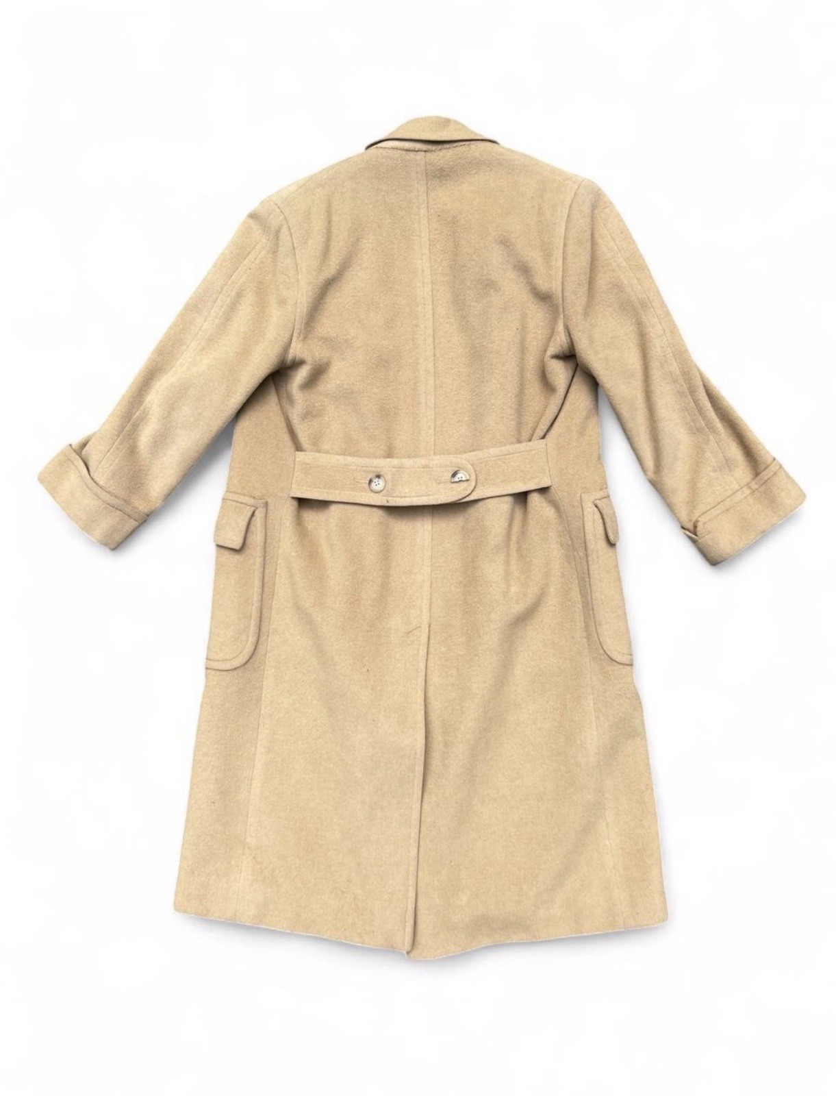 Ralph Lauren Purple Label Camel Hair Coat Women’s Double Breast 80s/90s Vintage