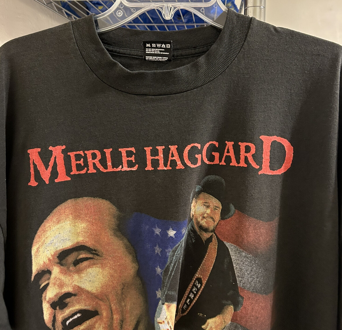 Vintage 1994 Merle Haggard Legend Tour Shirt Tee XL Country 90s George Jones