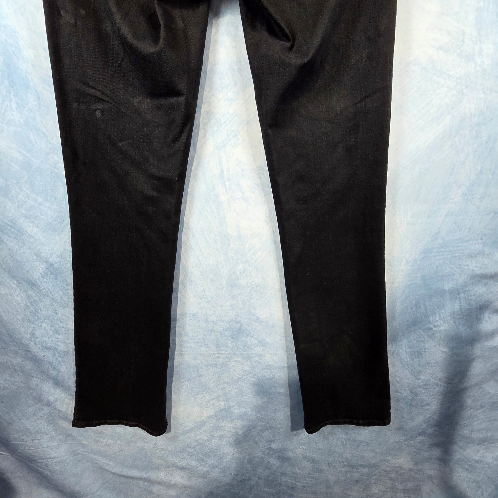 Lucky Brand Lolita Boot Black Low Rise Bootcut Jeans Womens 2/26R Stretch Denim
