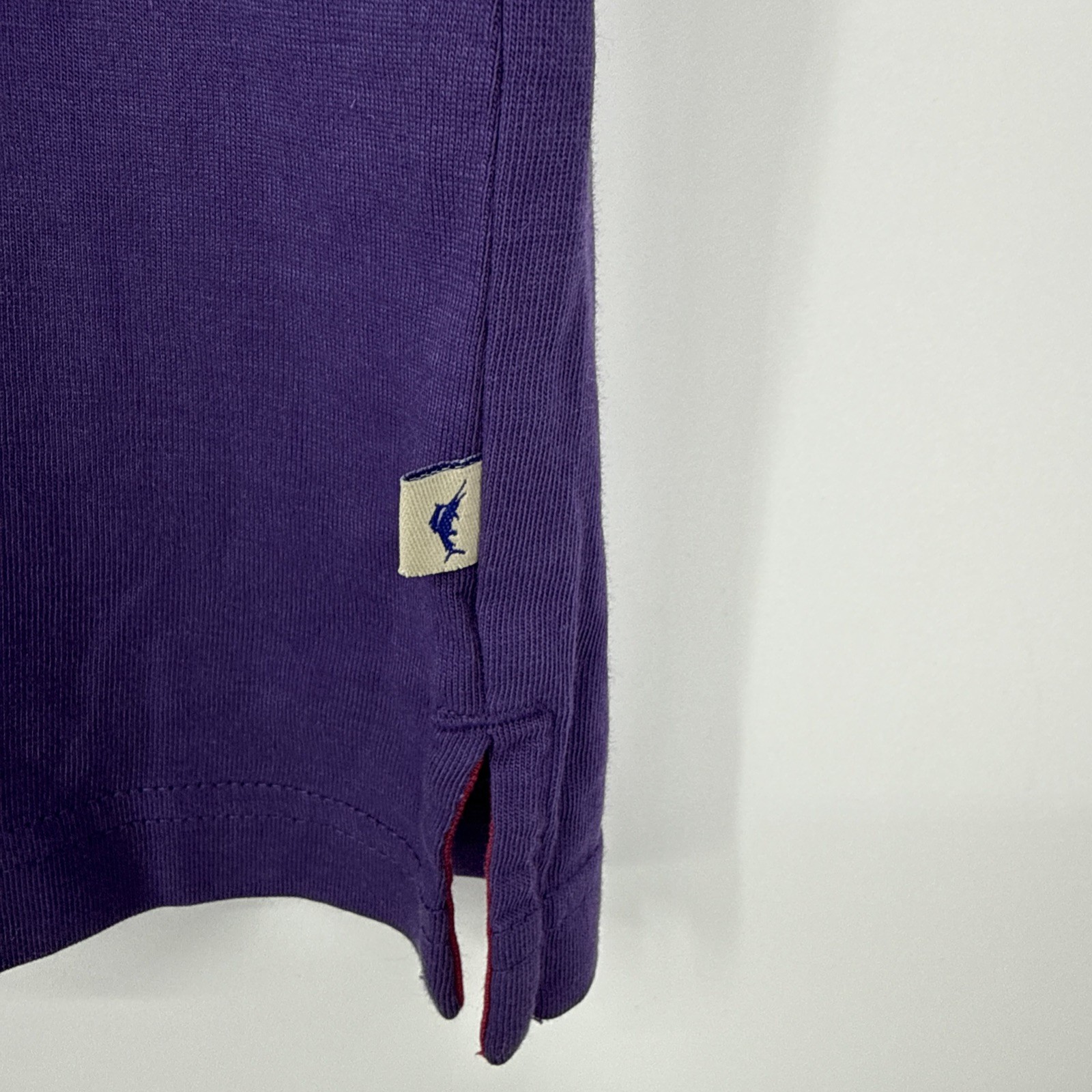 NWT Tommy Bahama Bali Skyline VNeck Tee Purple Resort Supima Cotton Beach Mens L